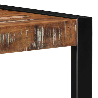 Mensola da Parete Multicolore 35x35x100 cm in Legno Recupero | homemem39