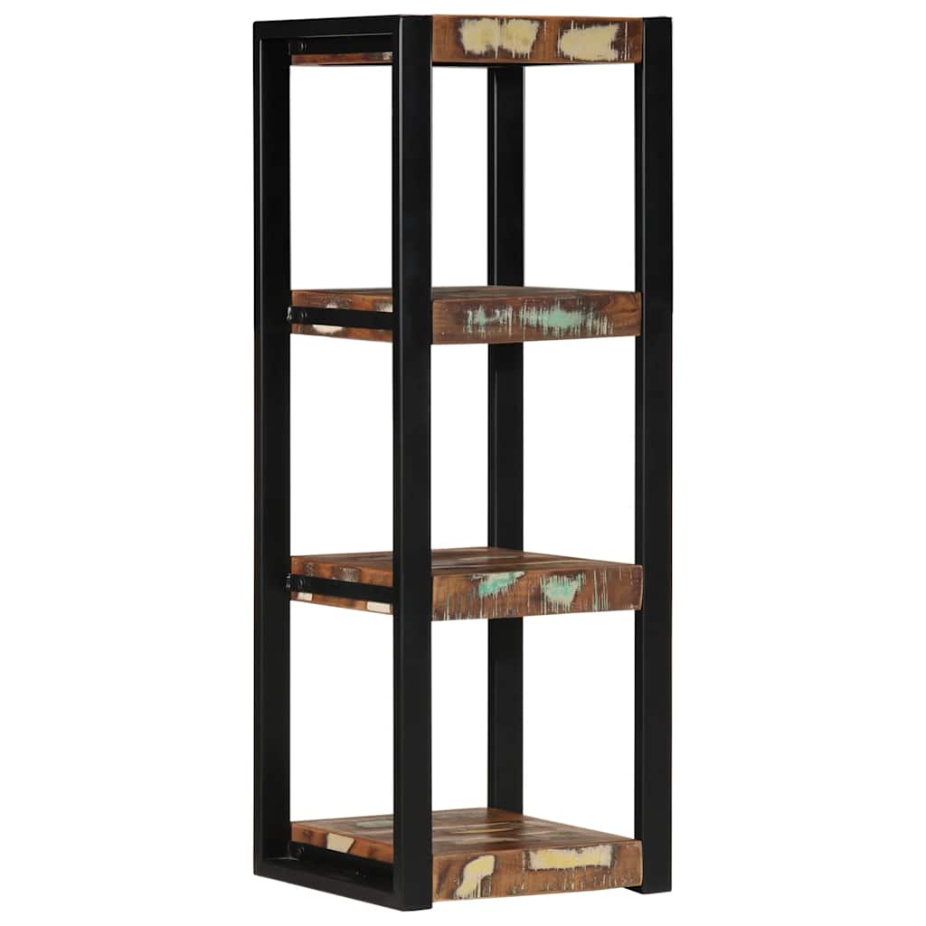 Mensola da Parete Multicolore 35x35x100 cm in Legno Recupero | homemem39