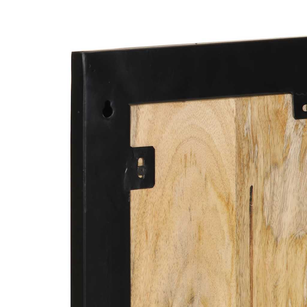 Appendiabiti 40x2x80 cm in Legno Massello Grezzo di Mango - homemem39