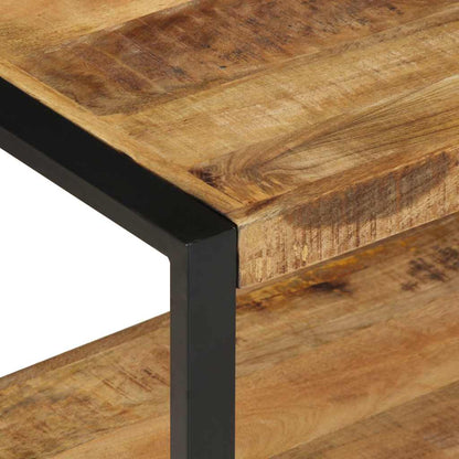 Appendiabiti 80x40x190 cm in Legno Massello Grezzo di Mango | homemem39
