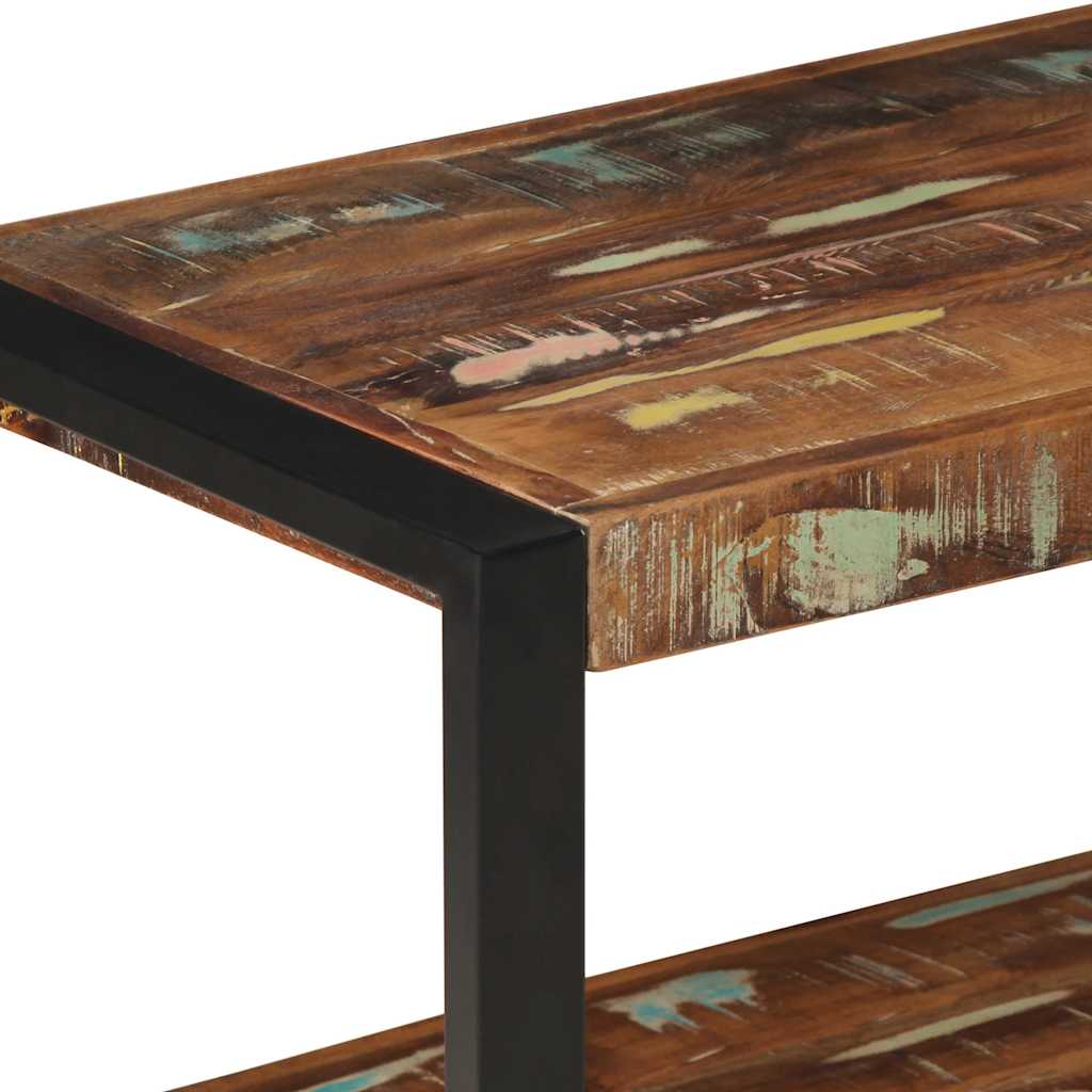 Appendiabiti Multicolore 80x40x190 cm Legno Massello Recupero | homemem39