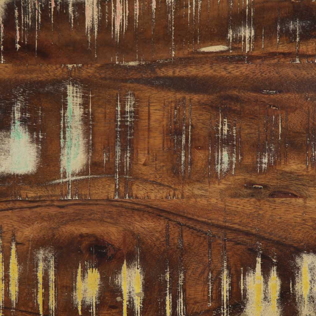 Appendiabiti Multicolore 80x40x190 cm Legno Massello Recupero | homemem39