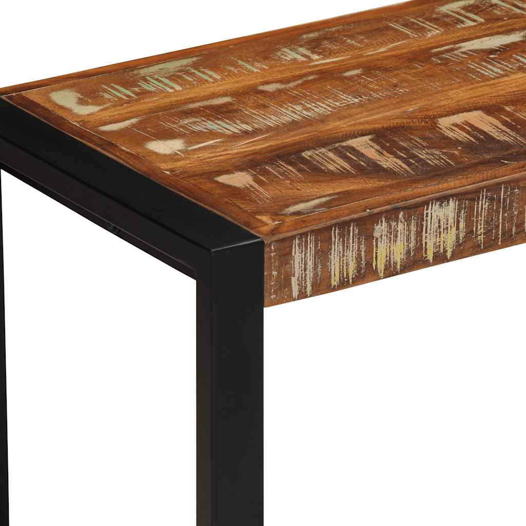 Panca Multicolore 60x35x45 cm in Legno Massello Recupero | homemem39