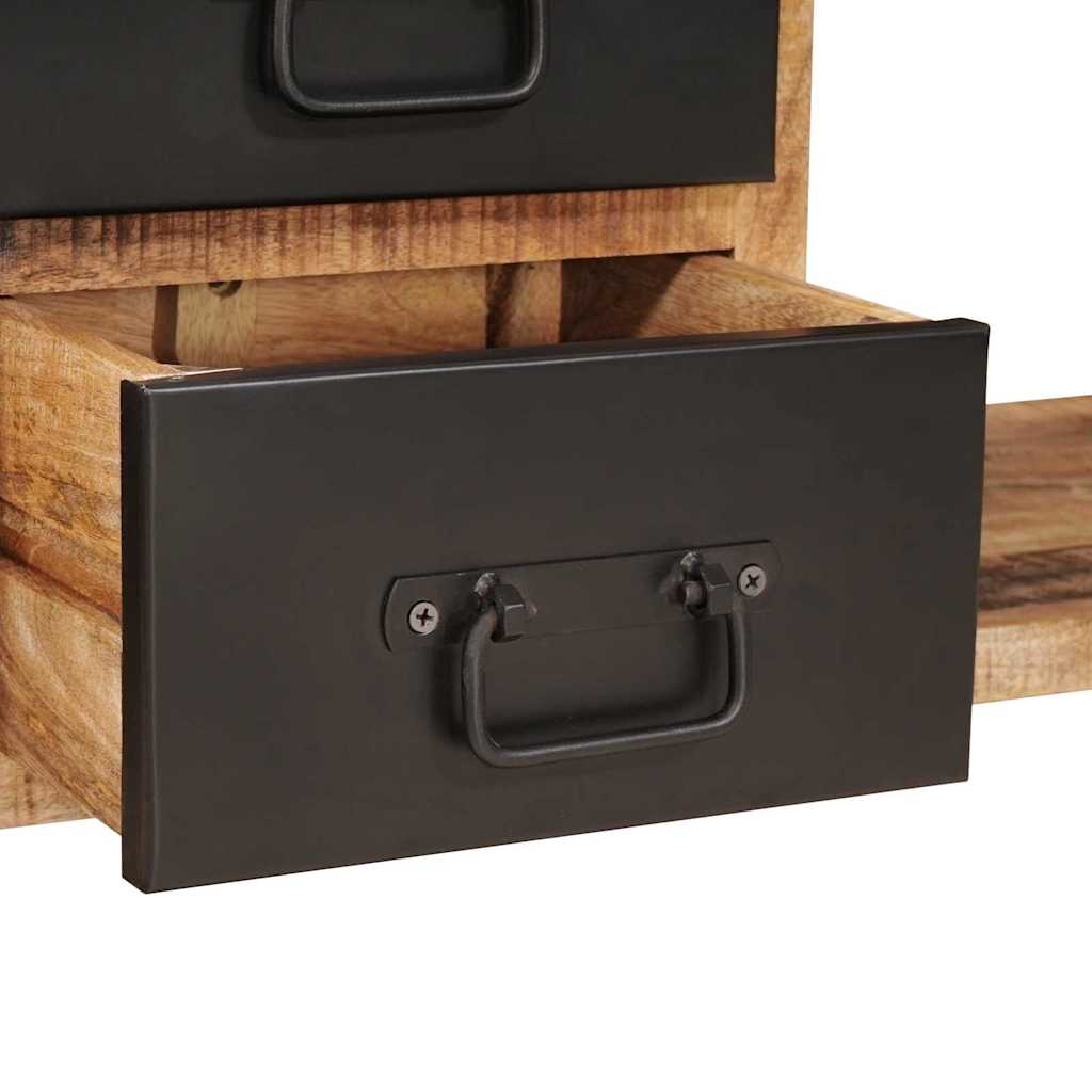 Panchina con contenitore Marrone Legno massello di mango | homemem39