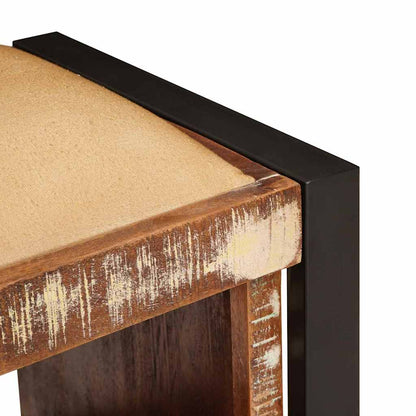 Panchina con contenitore Multicolore Legno massello di recupero | homemem39