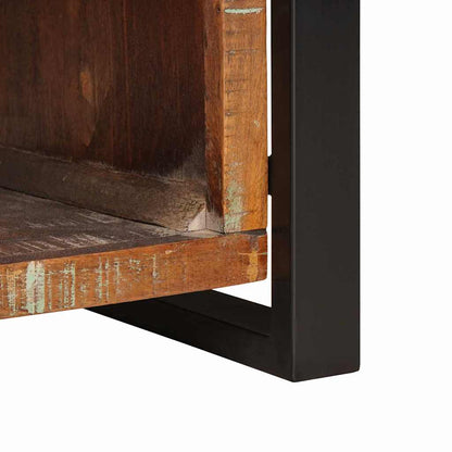 Panchina con contenitore Multicolore Legno massello di recupero | homemem39