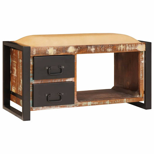 Panchina con contenitore Multicolore 80 x 35 x 40 cm
