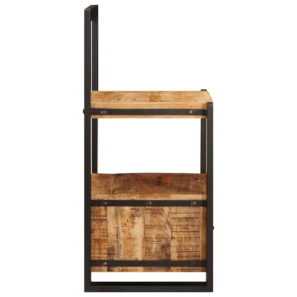 Appendiabiti Marrone 40 x 40 x 90 cm Legno di mango massello | homemem39