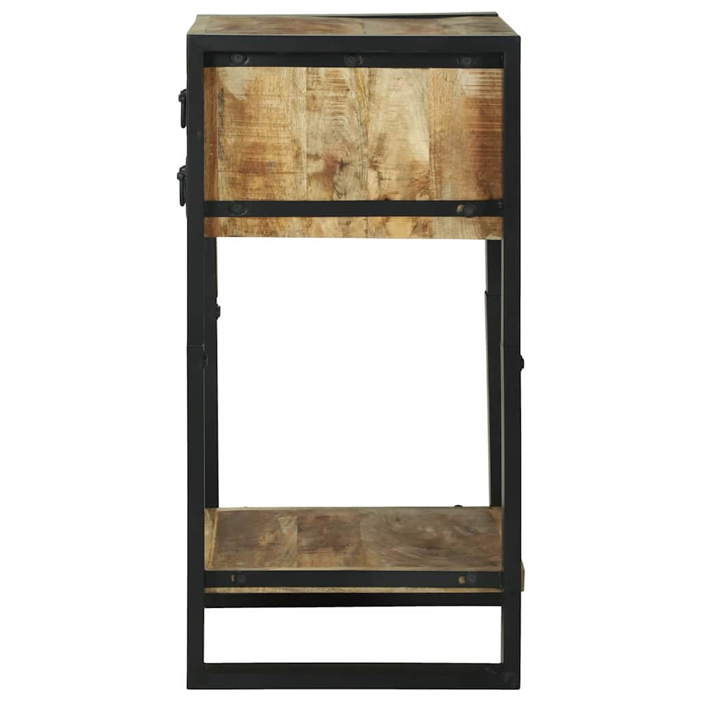 Tavolino Marrone 40 x 40 x 80 cm Legno di mango massello