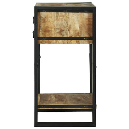 Tavolino Marrone 40 x 40 x 80 cm Legno di mango massello