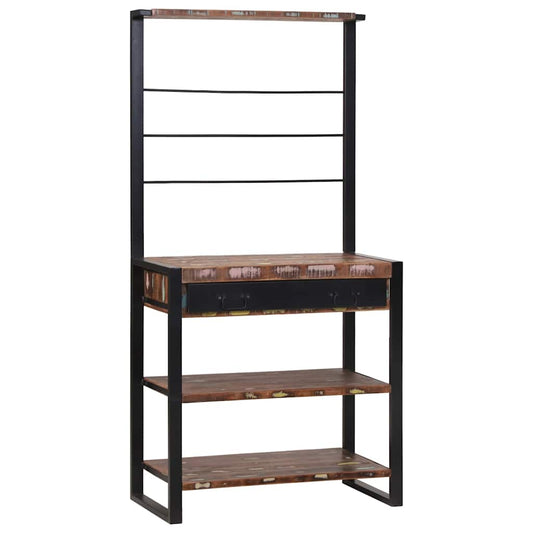 Scaffale da cucina Multicolore 80 x 40 x 160 cm