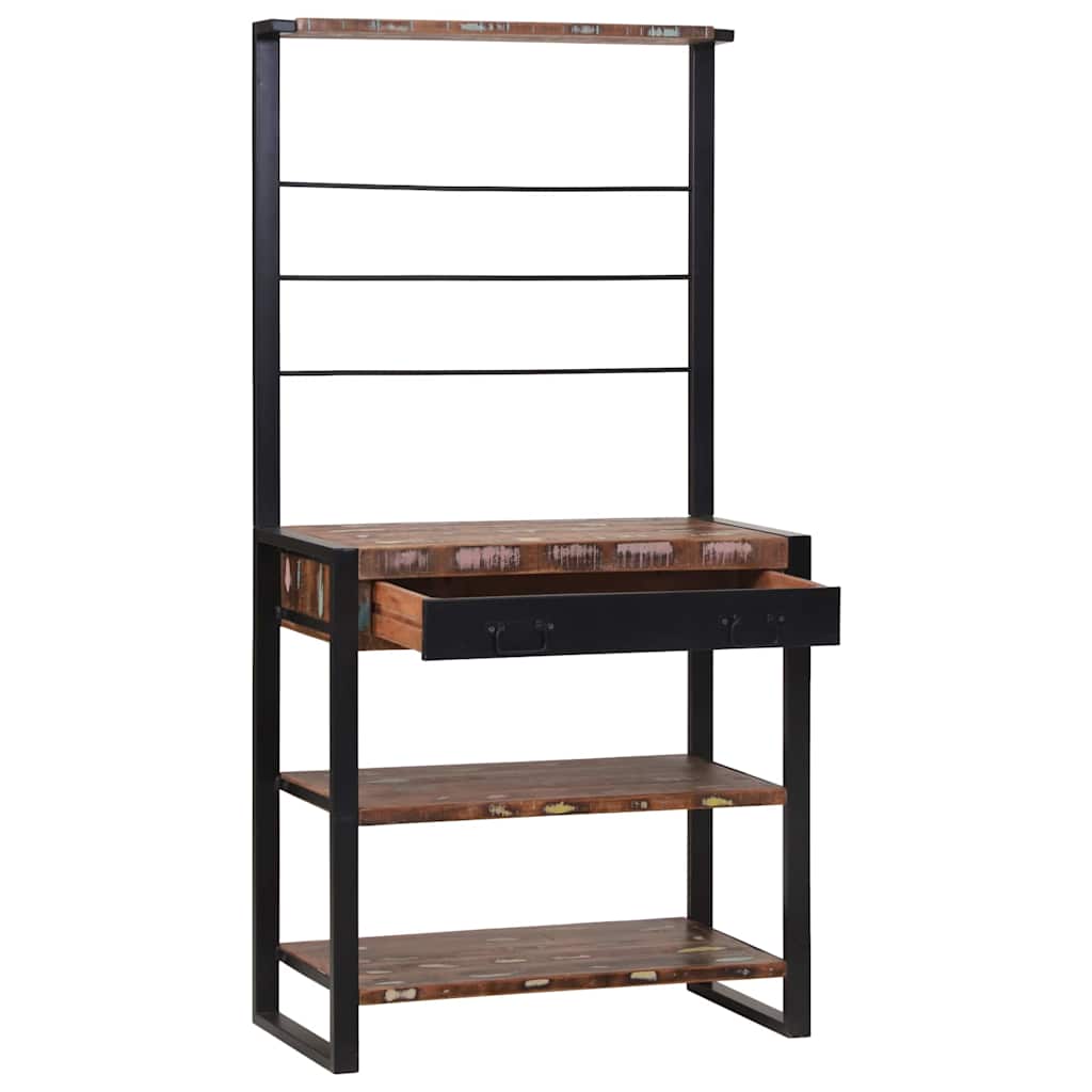 Scaffale da cucina Multicolore 80 x 40 x 160 cm