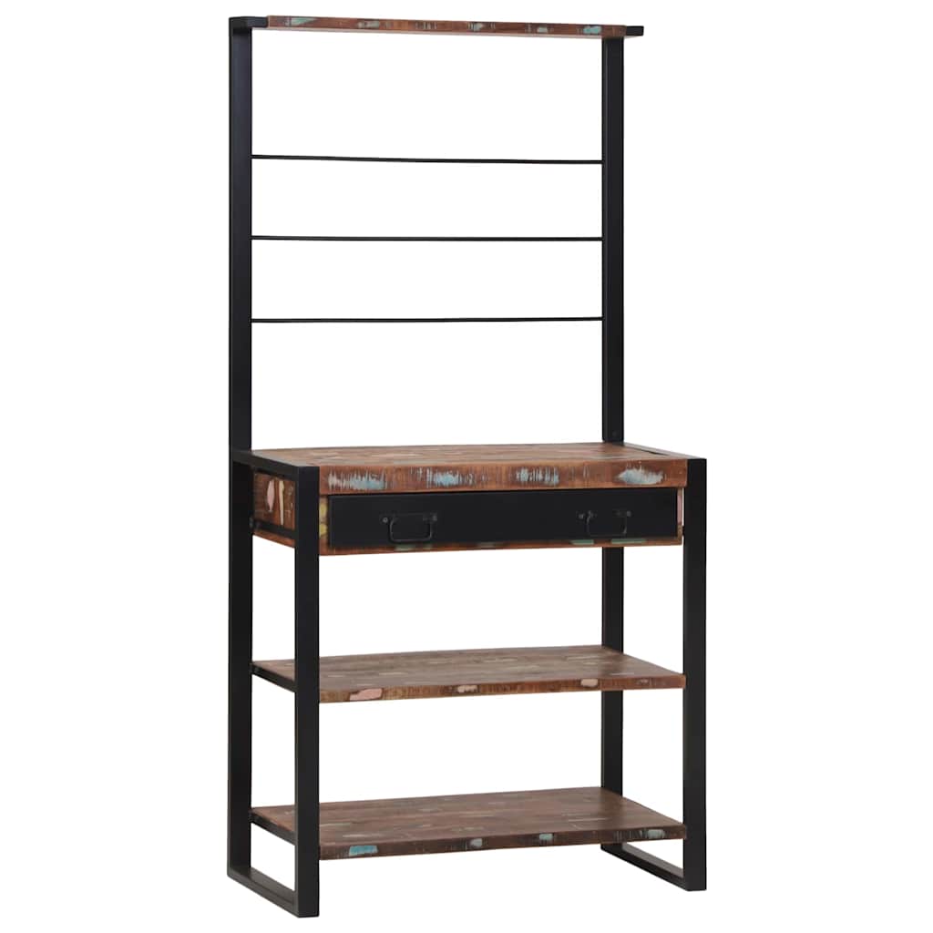 Scaffale da cucina Multicolore 80 x 40 x 160 cm