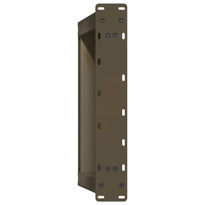 Gambe per Tavolino da Caffè forma U 2 pz Naturale 50x(30-31) cm