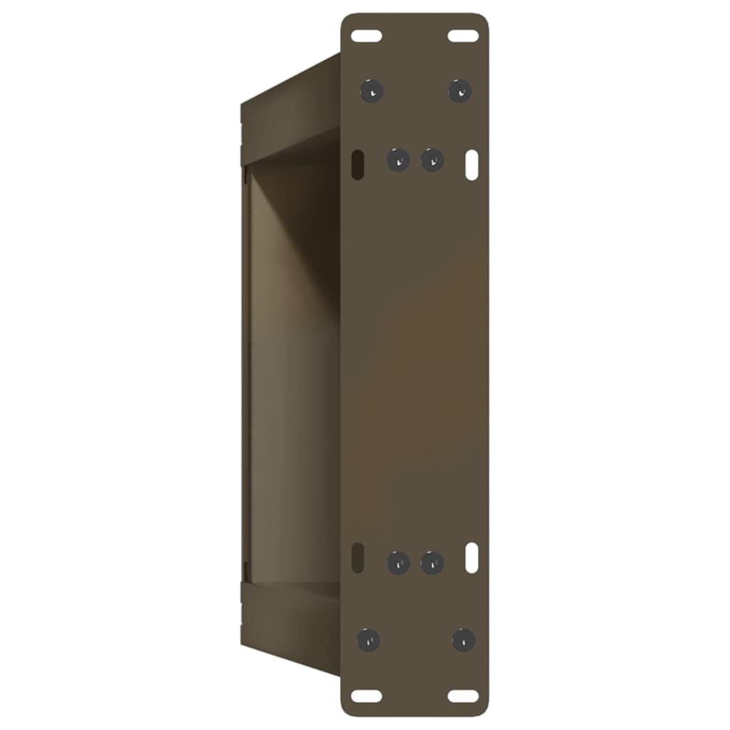 Gambe per Tavolino da Caffè a Forma di U 2 pz Acciaio Naturale 28x(42-43) cm Acciaio - homemem39