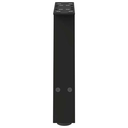 Gambe per Tavolino da Caffè a Forma di A 2 pz Nere 30x(30-31)cm