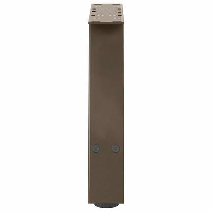 Gambe per Tavolino da Caffè a Forma di A 2 pz 40x(30-31) cm Acciaio | homemem39