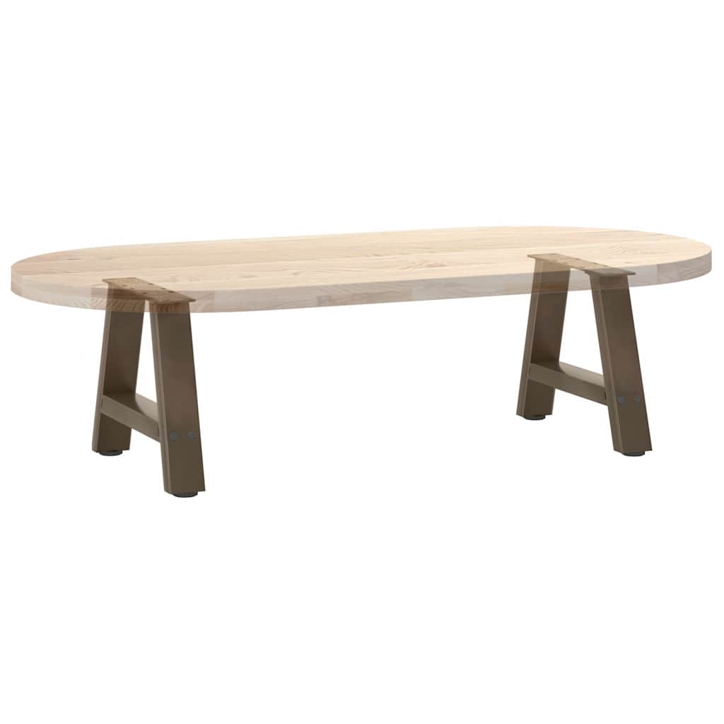 Gambe per Tavolino da Caffè a Forma di A 2 pz 40x(30-31) cm Acciaio | homemem39