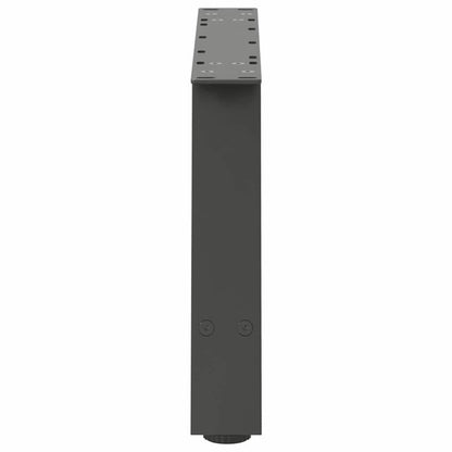 Gambe per Tavolino da Caffè forma A 2 pz Antracite 70x(30-31)cm