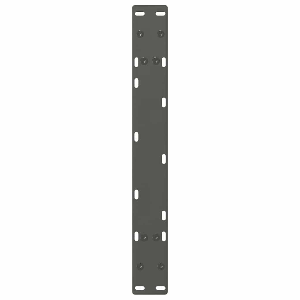 Gambe per Tavolino da Caffè forma A 2 pz Antracite 70x(30-31)cm