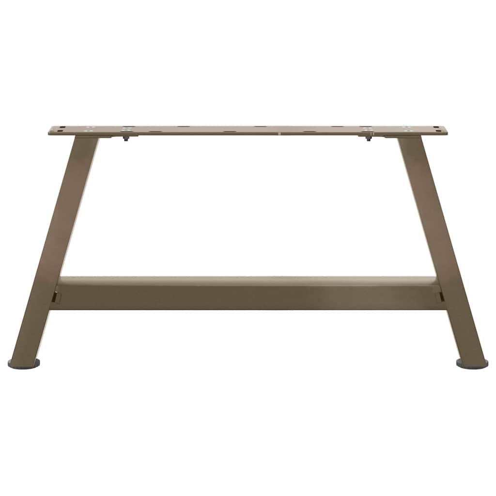 Gambe per Tavolino da Caffè a Forma di A 2 pz 70x(30-31) cm Acciaio | homemem39