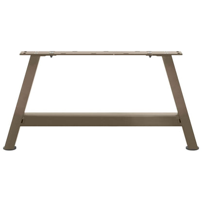 Gambe per Tavolino da Caffè a Forma di A 2 pz 70x(30-31) cm Acciaio | homemem39