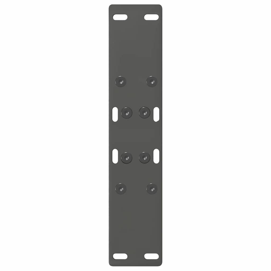 Gambe per Tavolino da Caffè forma A 2 pz Antracite 38x(42-43)cm