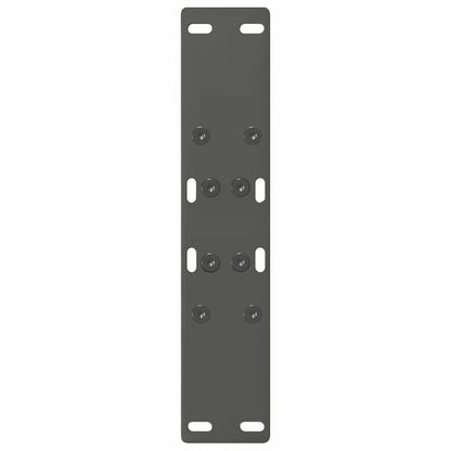 Gambe per Tavolino da Caffè forma A 2 pz Antracite 38x(42-43)cm