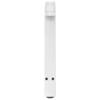 Gambe per Tavolino da Caffè forma A 2 pz Bianche 60x(42-43) cm