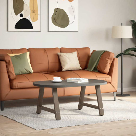 Gambe per Tavolino da Caffè a Forma di A 2 pz 60x(42-43) cm Acciaio | homemem39