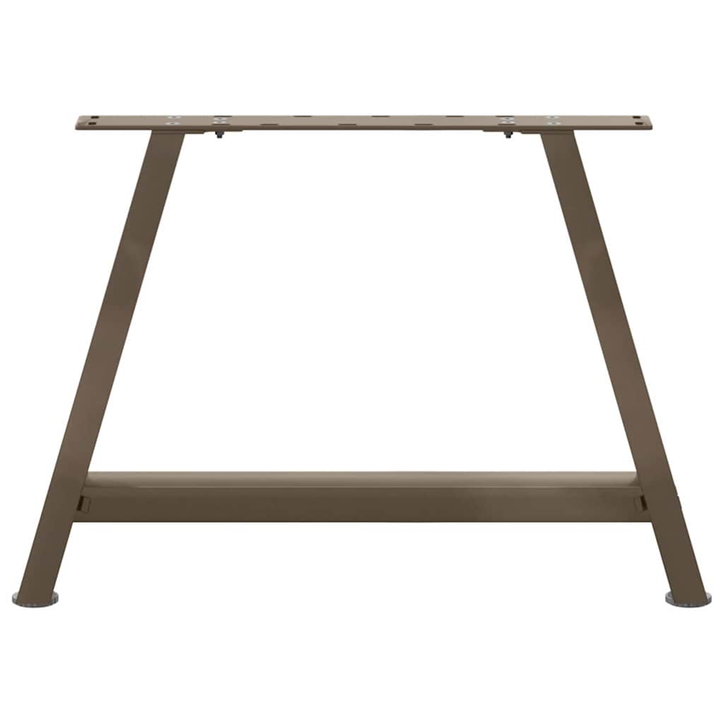 Gambe per Tavolino da Caffè a Forma di A 2 pz 60x(42-43) cm