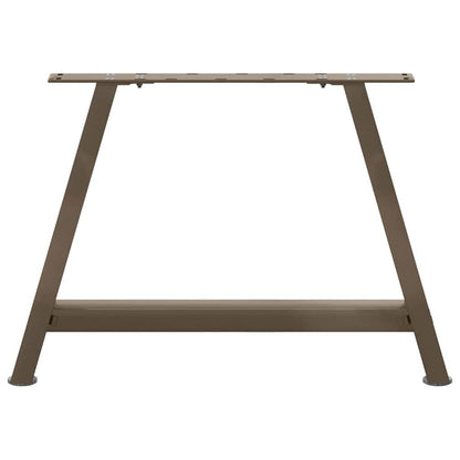 Gambe per Tavolino da Caffè a Forma di A 2 pz 60x(42-43) cm