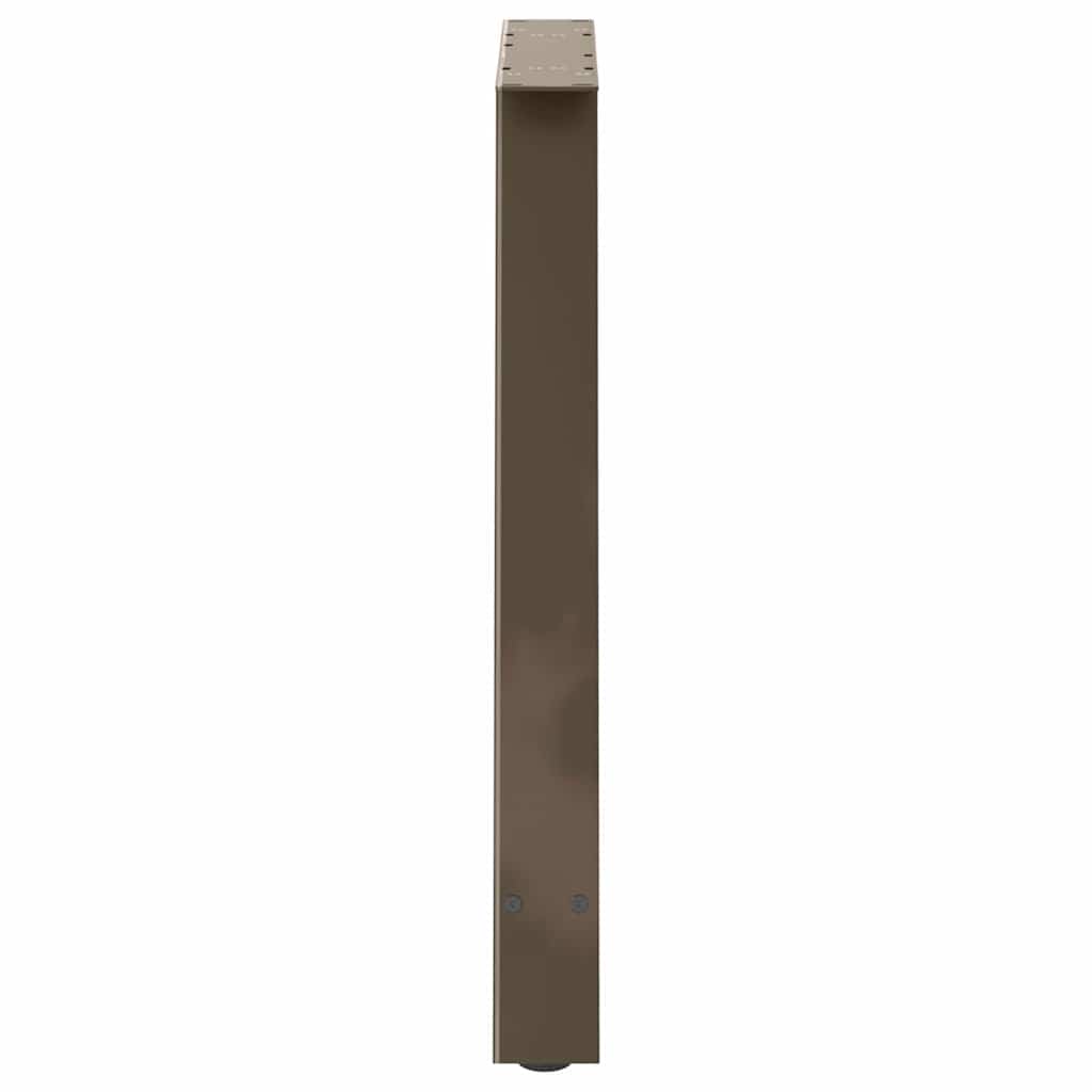 Gambe per tavolo da pranzo a forma di A 2 pz 70x(72-73) cm