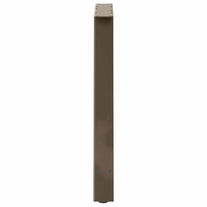 Gambe per tavolo da pranzo a forma di A 2 pz 70x(72-73) cm
