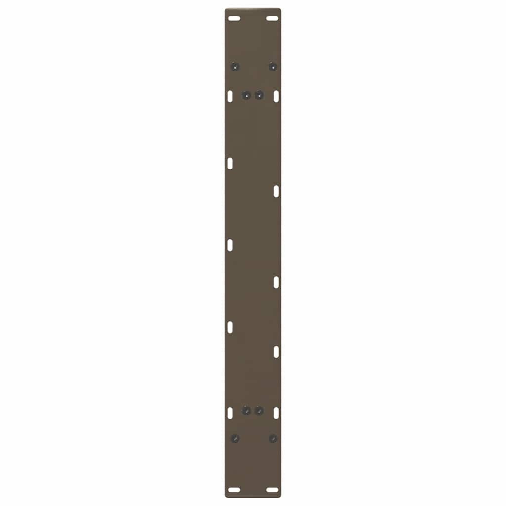 Gambe per tavolo da pranzo a forma di A 2 pz 90x(72-73) cm in acciaio | homemem39