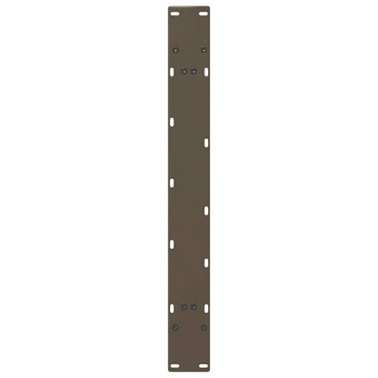 Gambe per tavolo da pranzo a forma di A 2 pz 90x(72-73) cm in acciaio | homemem39
