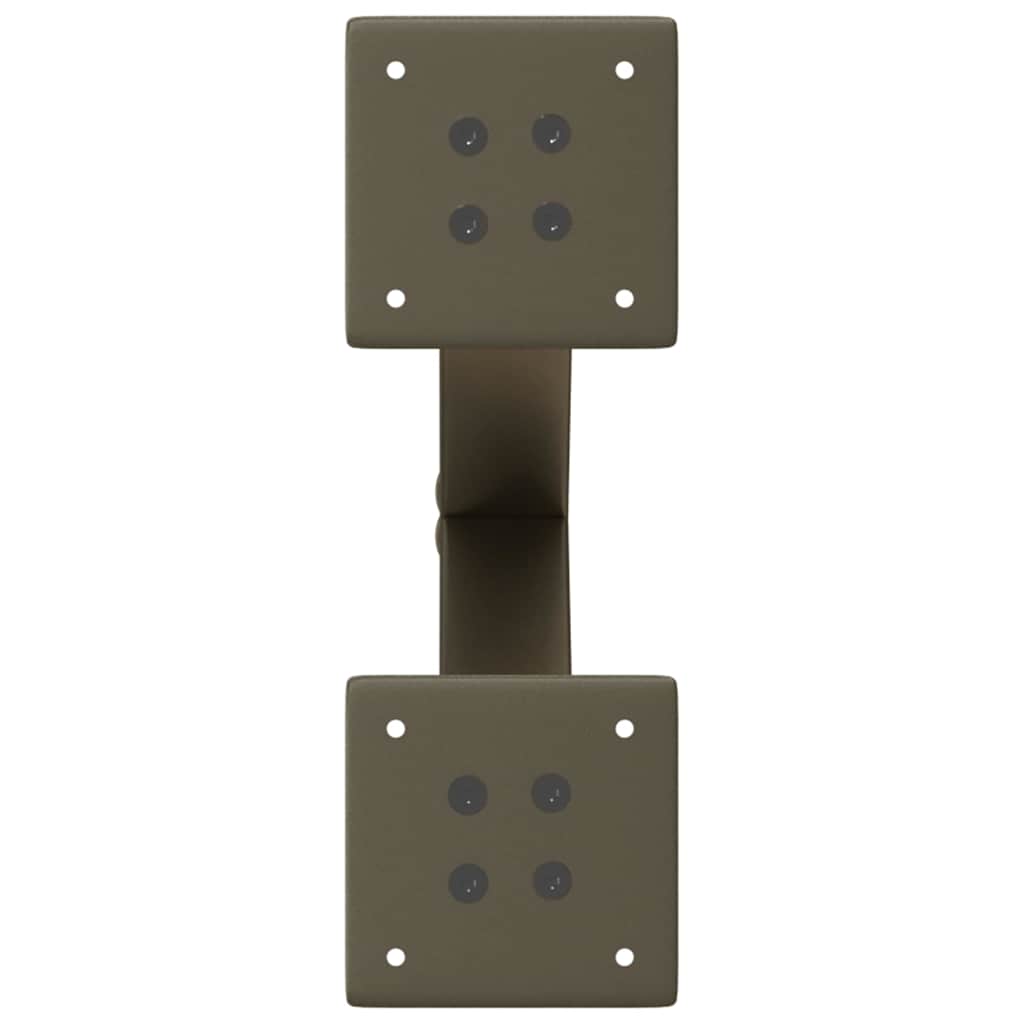 Gambe per Tavolino da Caffè forma X 2 pz Naturale 30x(30-31) cm