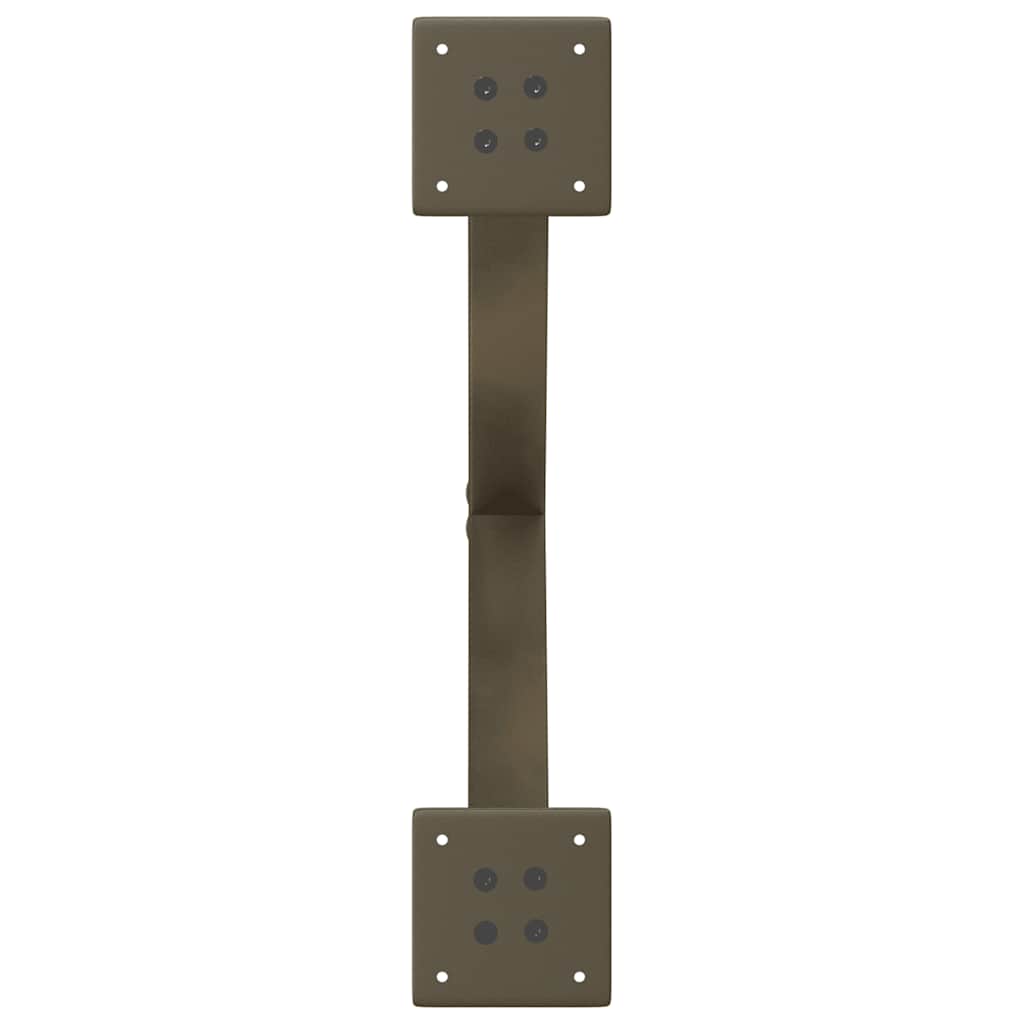 Gambe per Tavolino da Caffè forma X 2 pz Naturale 50x(30-31) cm