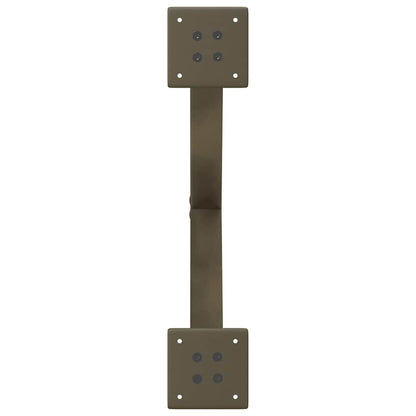 Gambe per Tavolino da Caffè forma X 2 pz Naturale 50x(30-31) cm