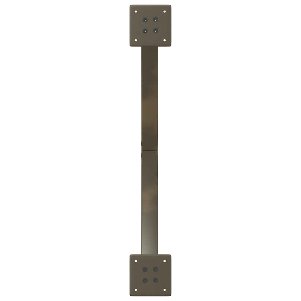 Gambe per Tavolino da Caffè forma X 2 pz Naturale 70x(30-31) cm