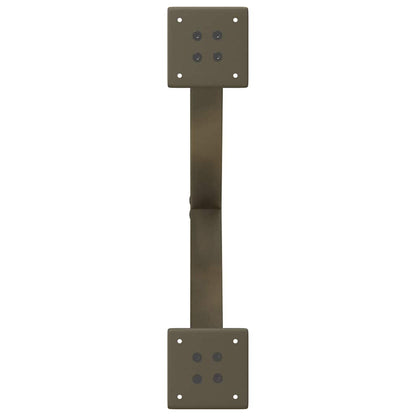 Gambe per Tavolino da Caffè forma X 2 pz Naturale 60x(42-43) cm