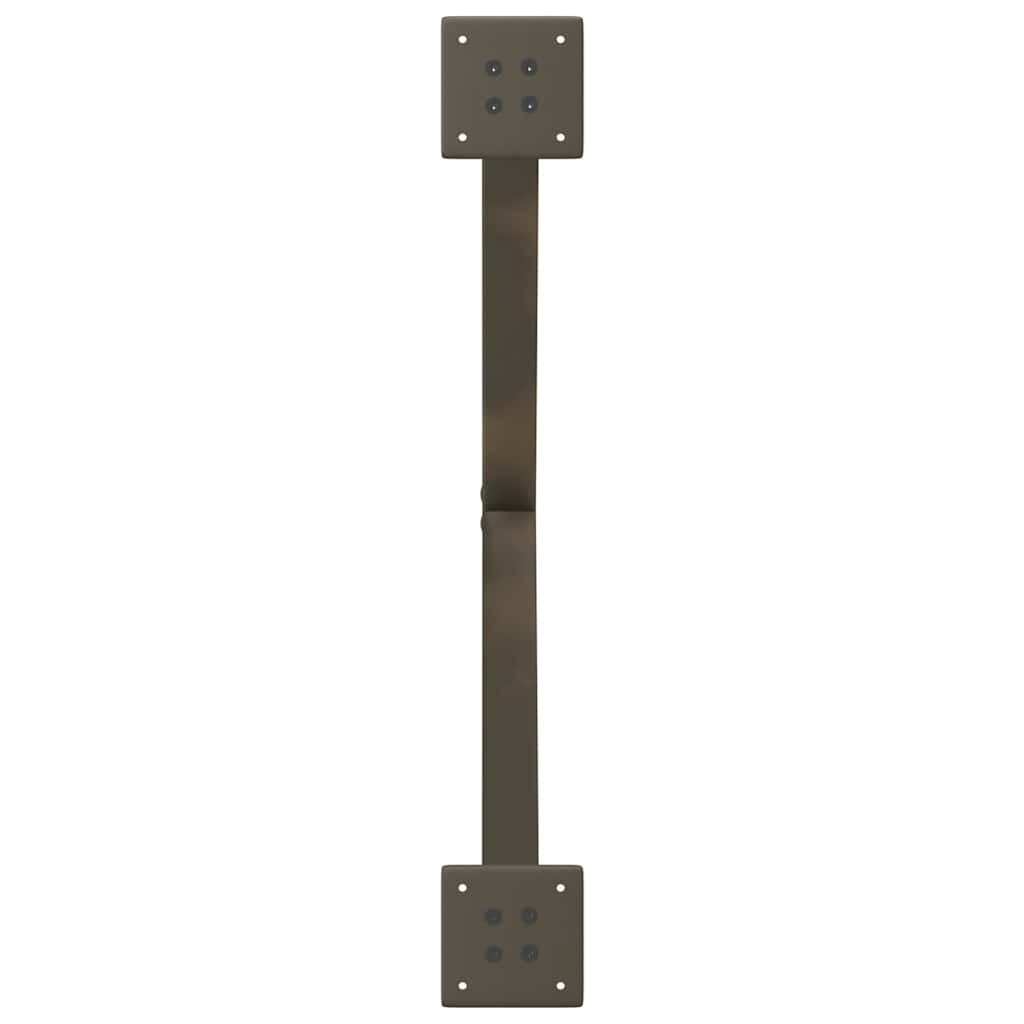 Gambe per Tavolino da Caffè forma X 2 pz Naturale 70x(42-43) cm