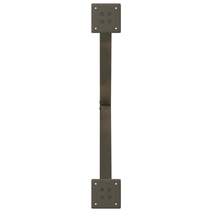 Gambe per Tavolino da Caffè forma X 2 pz Naturale 70x(42-43) cm