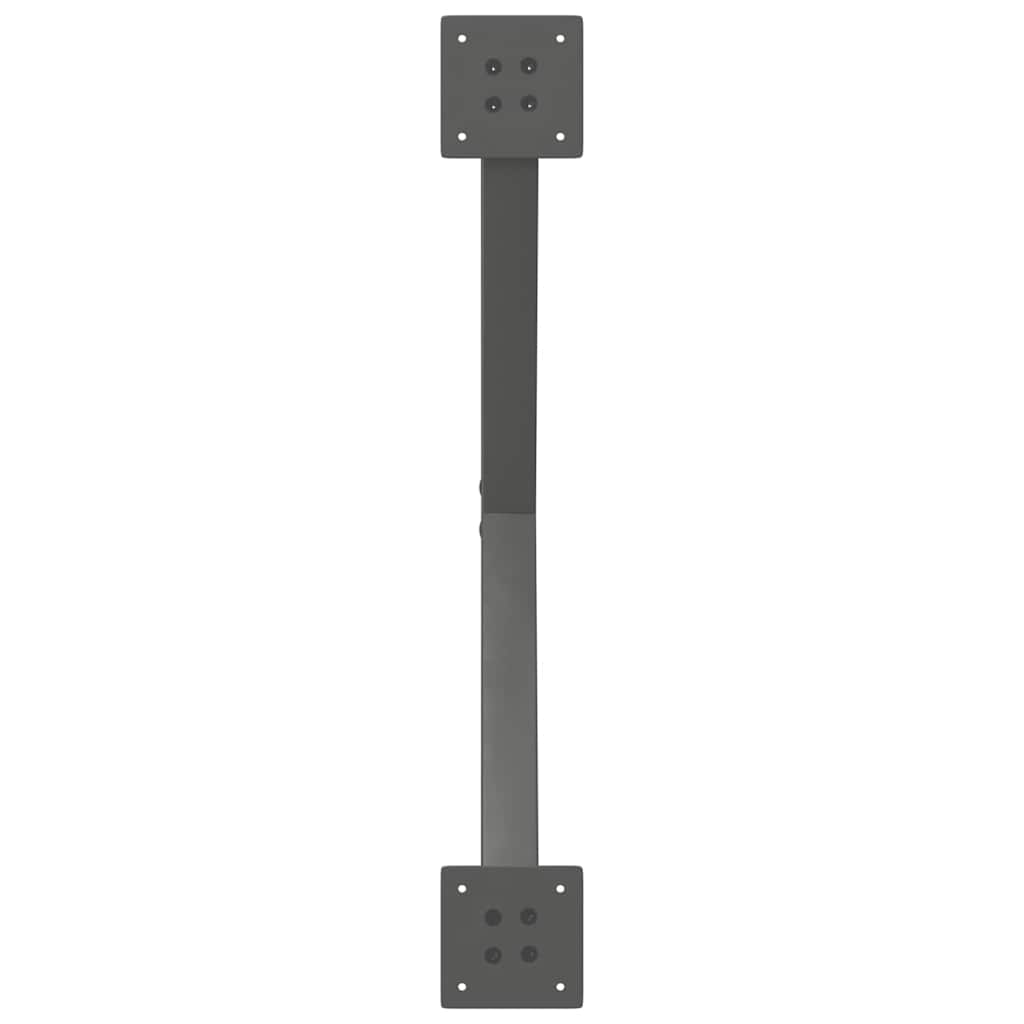Gambe per tavolo da pranzo forma X 2 pz 90x(72-73)