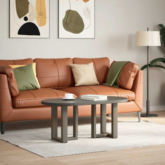 Gambe per Tavolino da Caffè a Forma di T 2 pz Nere 28x25x(42-43) cm Acciaio - homemem39