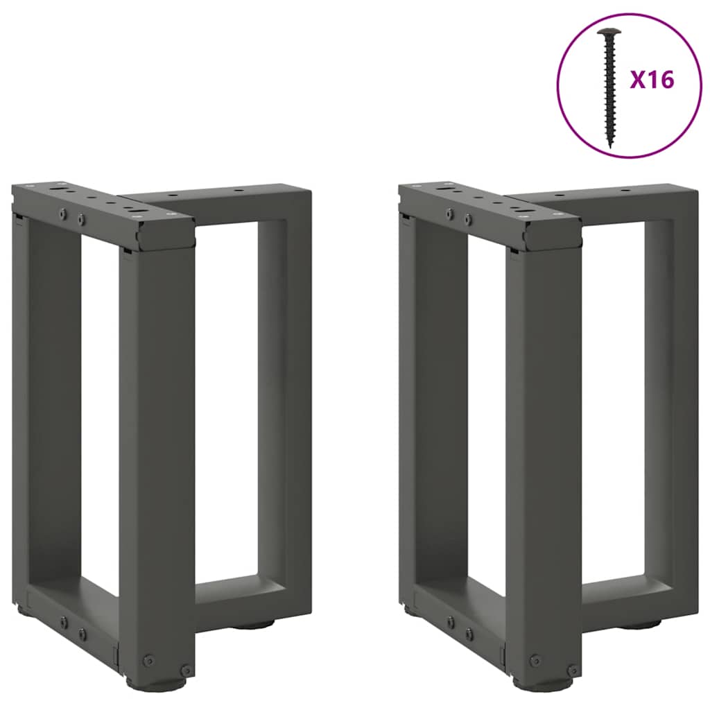 Gambe Tavolino da Caffè forma T 2 pz 5x(42-43)