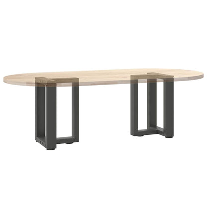 Gambe Tavolino da Caffè forma T 2 pz 5x(42-43)