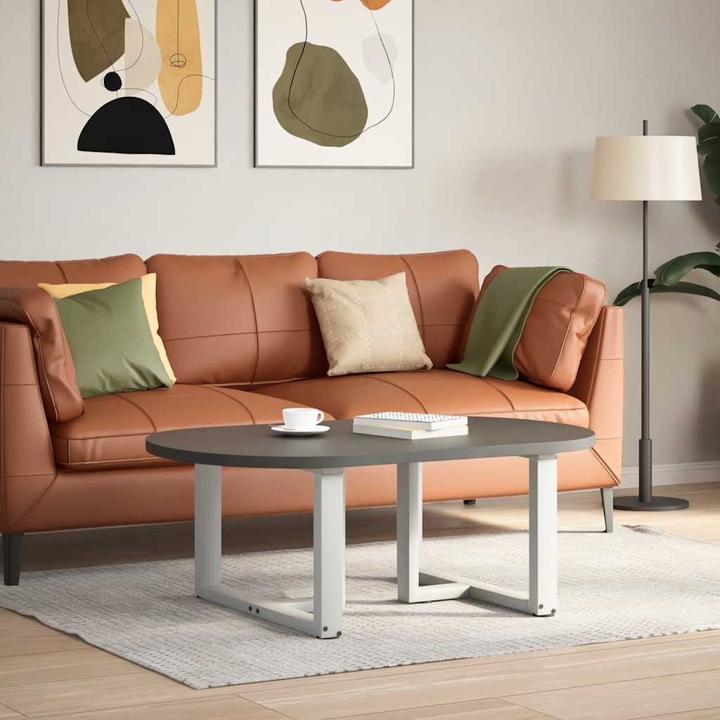 Gambe Tavolino da Caffè forma T 2 pz Bianche 5x(42-43)