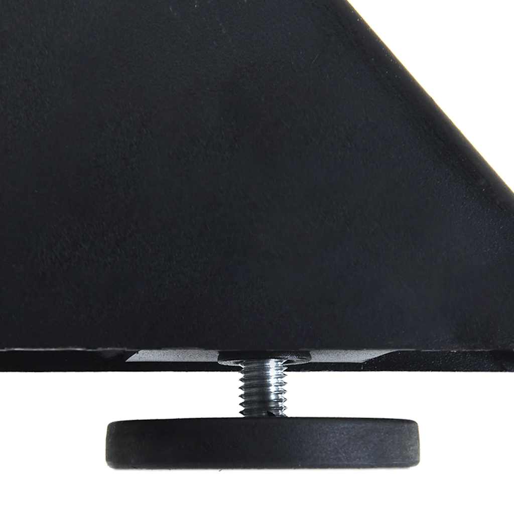 Gamba per Tavolo da Pranzo a Ragno Antracite 120x68x(72-73) cm