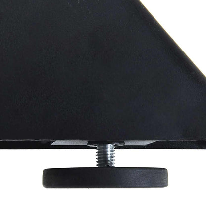 Gamba per Tavolo da Pranzo a Ragno Antracite 120x68x(72-73) cm